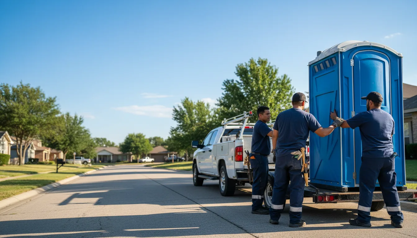 Portable Toilet Rental in Lincoln, KS near me